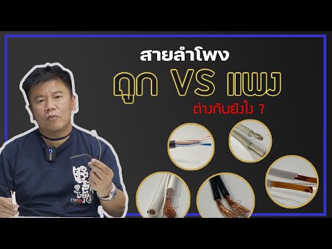 สายลำโพงถูก VS แพง ต่างกันยังไง?! | QC TALK EP.4